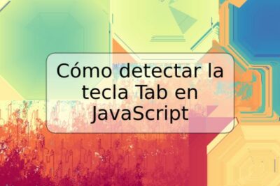 Cómo detectar la tecla Tab en JavaScript