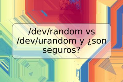 /dev/random vs /dev/urandom y ¿son seguros?