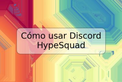 Cómo usar Discord HypeSquad