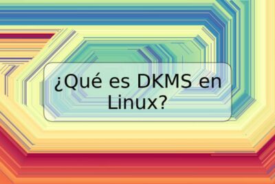 ¿Qué es DKMS en Linux?