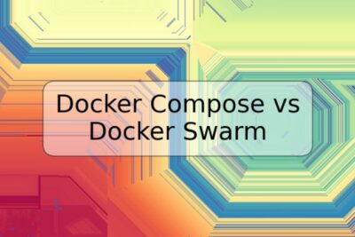 Docker Compose vs Docker Swarm