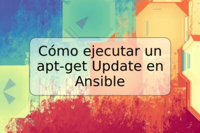 Cómo ejecutar un apt-get Update en Ansible