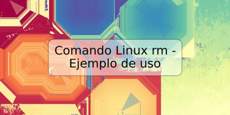 Guía Completa De Uso Del Comando ‚Rm‘ De Linux – IAPFDB