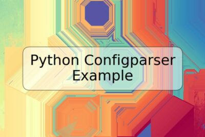 Python Configparser Example