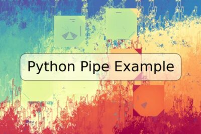 Python Pipe Example