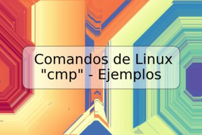 Comandos de Linux "cmp" - Ejemplos