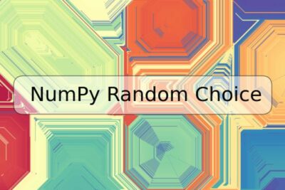 NumPy Random Choice