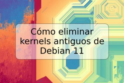 Cómo eliminar kernels antiguos de Debian 11