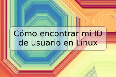 Cómo encontrar mi ID de usuario en Linux