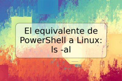 El equivalente de PowerShell a Linux: ls -al