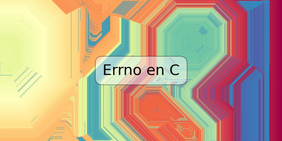 Errno en C