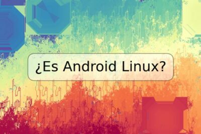 ¿Es Android Linux?