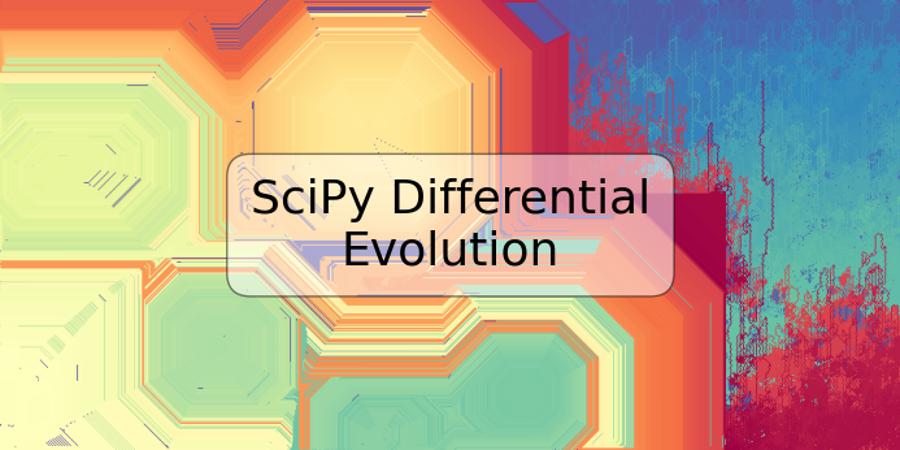 SciPy Differential Evolution