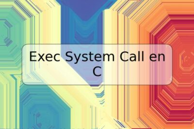 Exec System Call en C