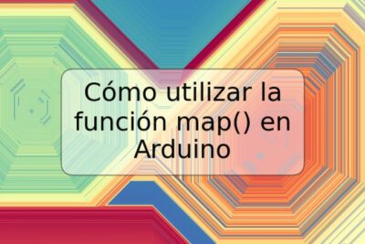 Cómo utilizar la función map() en Arduino