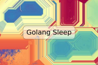 Golang Sleep