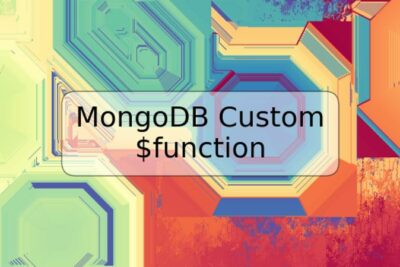 MongoDB Custom $function