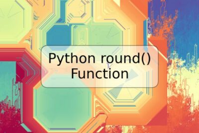 Python round() Function