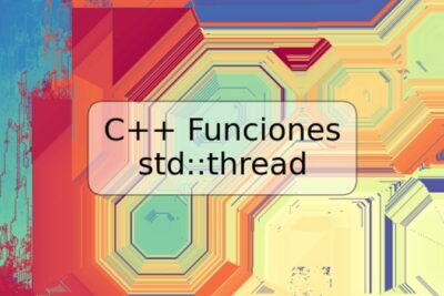 C++ Funciones std::thread