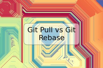 Git Pull vs Git Rebase