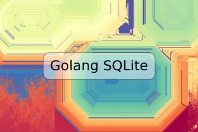 Golang SQLite