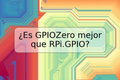 ¿Es GPIOZero mejor que RPi.GPIO?