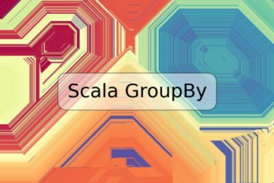 Scala GroupBy