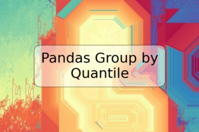 Pandas Group by Quantile