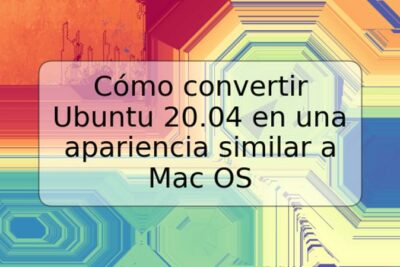 Cómo convertir Ubuntu 20.04 en una apariencia similar a Mac OS