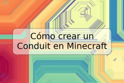 Cómo crear un Conduit en Minecraft