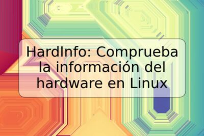 HardInfo: Comprueba la información del hardware en Linux