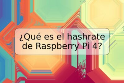 ¿Qué es el hashrate de Raspberry Pi 4?