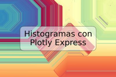 Histogramas con Plotly Express