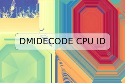 DMIDECODE CPU ID