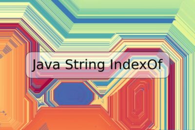Java String IndexOf