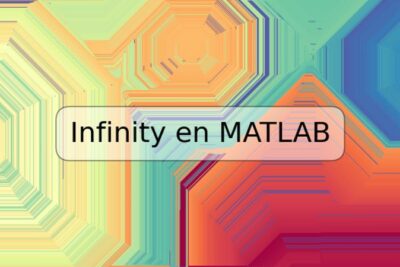 Infinity en MATLAB