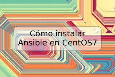 Cómo instalar Ansible en CentOS7