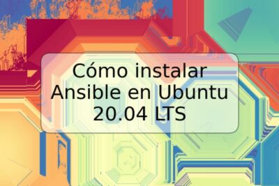 Cómo instalar Ansible en Ubuntu 20.04 LTS