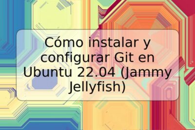 Cómo instalar y configurar Git en Ubuntu 22.04 (Jammy Jellyfish)
