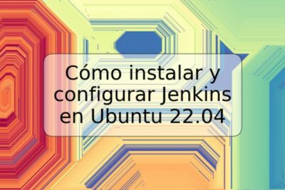 Cómo instalar y configurar Jenkins en Ubuntu 22.04