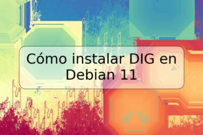 Cómo instalar DIG en Debian 11