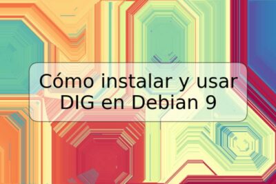 Cómo instalar y usar DIG en Debian 9