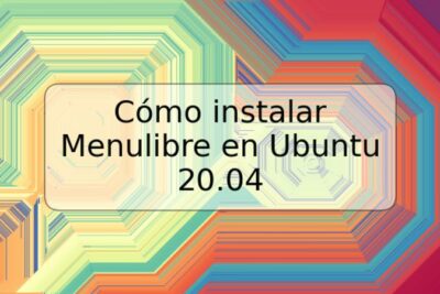 Cómo instalar Menulibre en Ubuntu 20.04