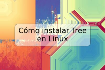 Cómo instalar Tree en Linux