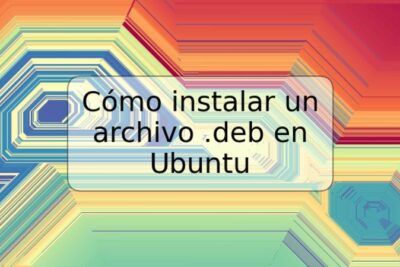 Cómo instalar un archivo .deb en Ubuntu