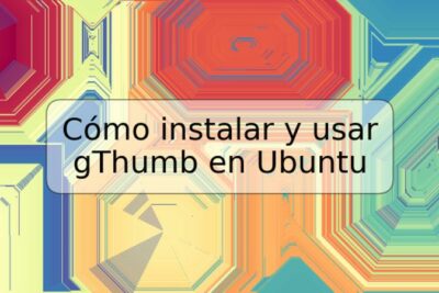 Cómo instalar y usar gThumb en Ubuntu