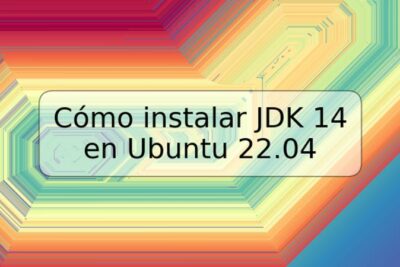 Cómo instalar JDK 14 en Ubuntu 22.04