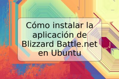 Cómo instalar la aplicación de Blizzard Battle.net en Ubuntu