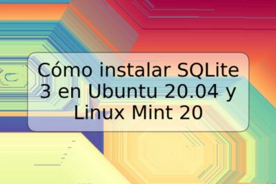 Cómo instalar SQLite 3 en Ubuntu 20.04 y Linux Mint 20