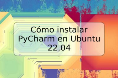 Cómo instalar PyCharm en Ubuntu 22.04
